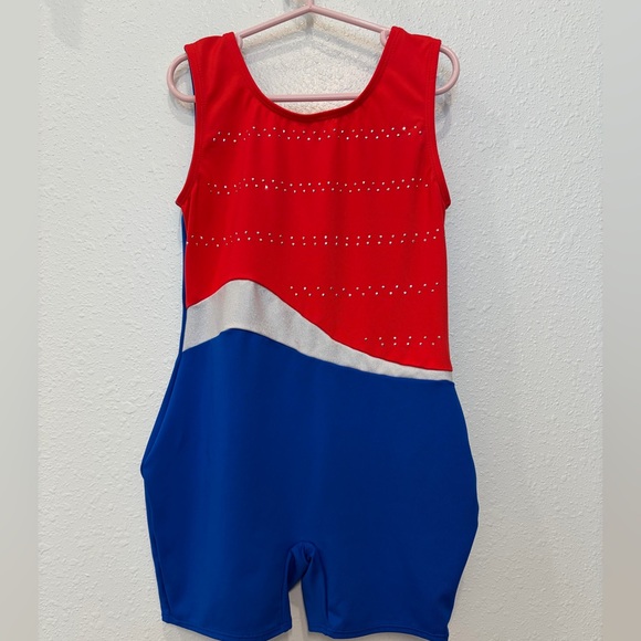 Cat & Jack Patriotic Girls Romper - Picture 1 of 3